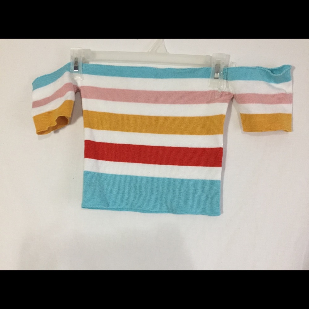 Off The Shoulder Crop Top